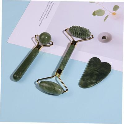 Face Massager Roller Gua sha Jade Store Scraper Roller massa