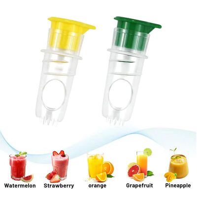 2PCS Manual Lemon Juicer Portable Mini Lemon Squeezer Citrus
