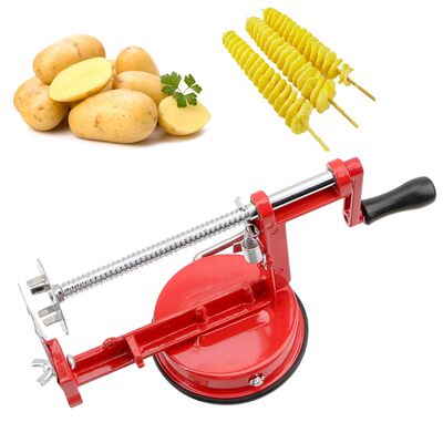Manual Spiral French Fry Cutter Cooking Tools Vegetable Spir
