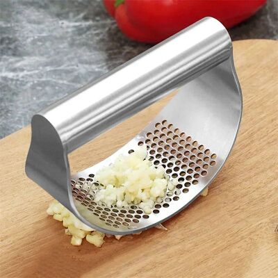 Upgraded Stainless Steel Garlic Press Squeezer Manual Garlic