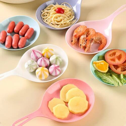 Korean Handheld Dish Fashion with Handle Large Spoon Tray Fr