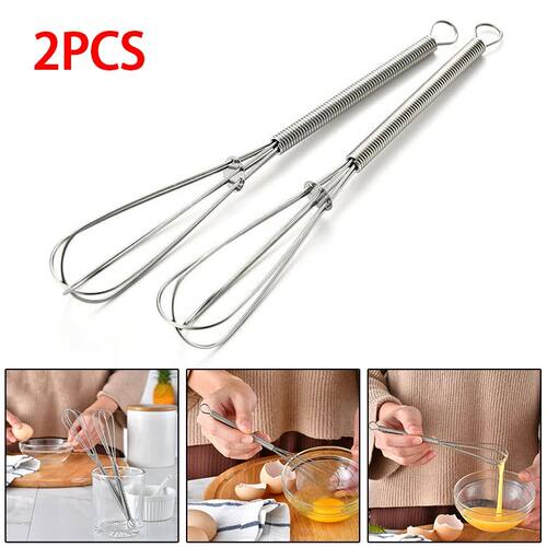 1/2pcs 3-wire Mini Stainless Steel Balloon Balloon Beater,Cu