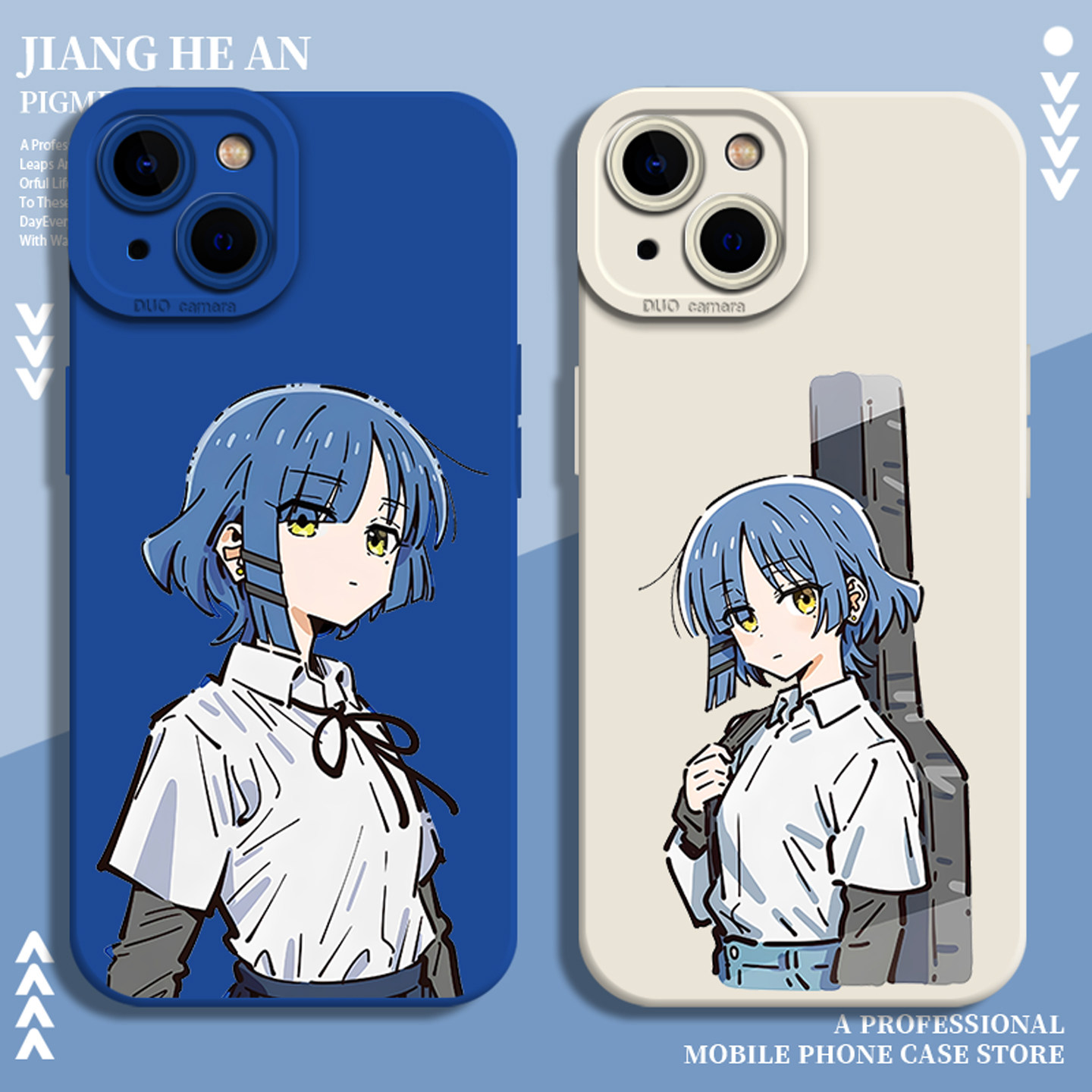 山田凉适用iPhone17pro手机壳苹果16孤独摇滚air动漫15二次元14日系13mini硅胶12/11/xsmax/xr/x/8plus/7p/se