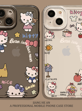hellokitty适用小米15ultra手机壳14拍立得13pro红米k80至尊版k70k60k50k40凯蒂猫kt猫12s/11/note/17/turbo4