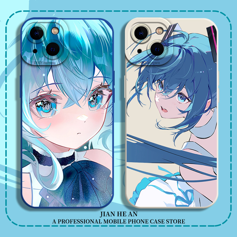 适用iqoo手机壳初音未来