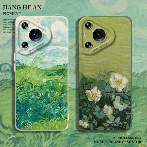 适用华为手机壳油画艺术