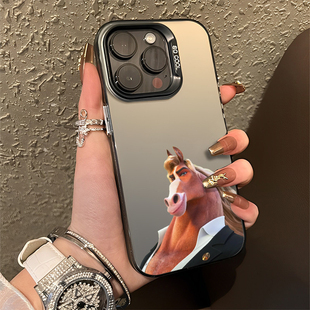 马飞扬适用苹果17手机壳iPhone16promax疯狂动物城air马市长15搞怪14抽象13mini搞笑12/11/xs/xr/x/8plus/7p