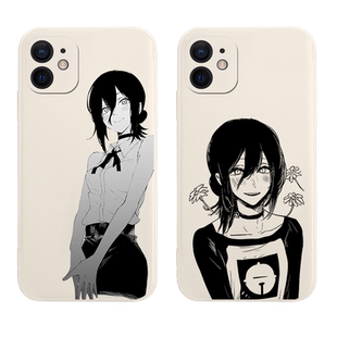 电锯人手机壳适用iqoo12蕾塞iqooneo8玛奇玛10pro链锯vivo爱酷9三鹰朝iq7帕瓦15/z/11/6/3二次元5/z9turbo/13