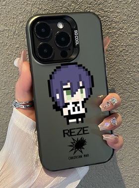 像素适用小米14ultra手机壳15/13红米k70至尊版k90k60k50k80电锯人12pro二次元11动漫note玛奇玛turbo4蕾塞17