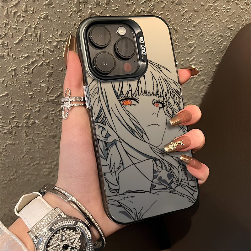 玛奇玛适用苹果17pro手机壳iPhone14电锯人air动漫16周边15新款13二次元mini男12/11/xsmax/xr/x/8plus/7p/se