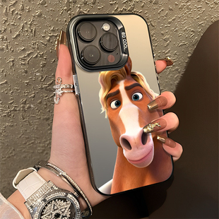 马市长适用苹果17air手机壳iPhone16pro搞怪15马飞扬14彩银13mini疯狂动物城12恶搞11套xsmax/xr/x/8plus/7p