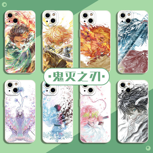 适用iqoo手机壳鬼灭之刃