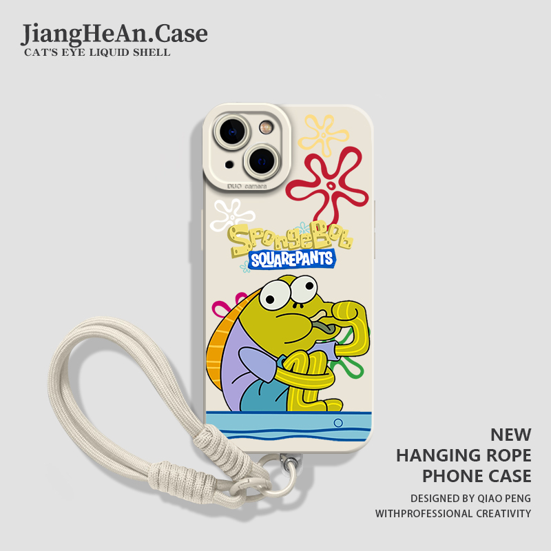 适用苹果手机壳比奇堡居民