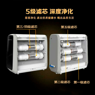 国美GOME智能机净水器滤芯套装gmro5-b320wf反渗透净水机五级全套