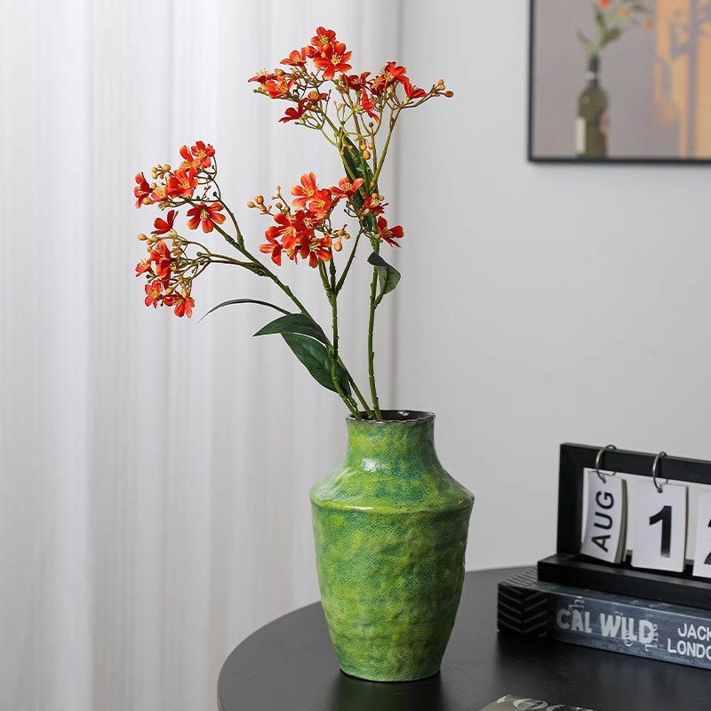 新中式禅意陶瓷花瓶客厅插花复古