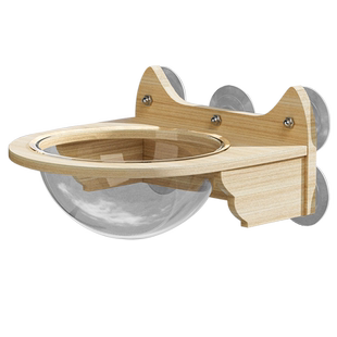 吸盘墙上猫爬架墙壁式跳台窗户玻璃猫咪太空舱猫窝吊篮床猫树一体