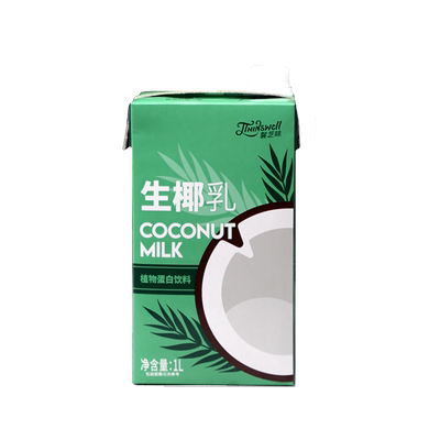 德馨1l盒装椰浆咖啡奶茶专用