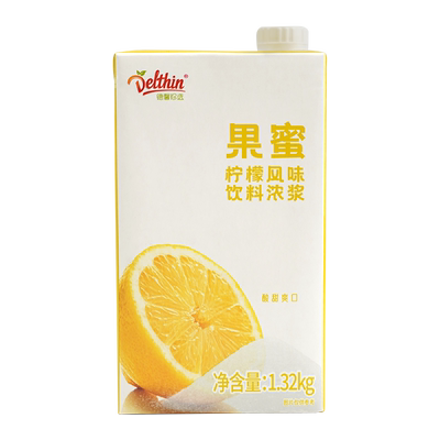 德馨珍选果蜜柠檬水专用整箱批发