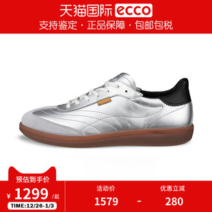 复古运动德训鞋 Ecco 薄底赛车鞋 26新款 柔酷235803 爱步女休闲鞋