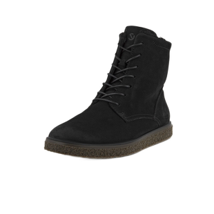 ECCO爱步女鞋雪地靴中筒靴加绒棉鞋高帮靴保暖女靴英伦酷锐200553