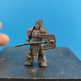 黄铜做旧暗源战锤40K星际战士2联名泰图斯副官模型未来铠甲机甲兵