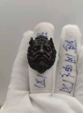 钟馗戒指文玩配饰护佑霸气