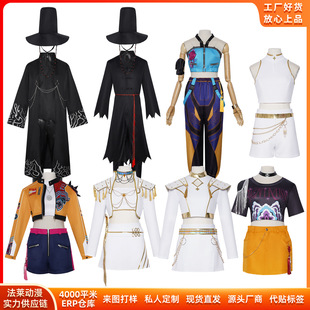 外贸儿童成人款cos服万圣节动漫cosplay二次元角色扮演舞台服
