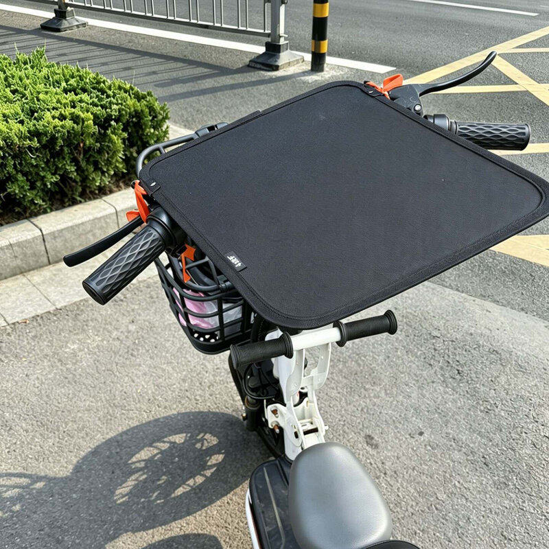 电动车遮阳板户外骑车带娃遮阳神器防紫外线防晒遮阳挡罩棚通用