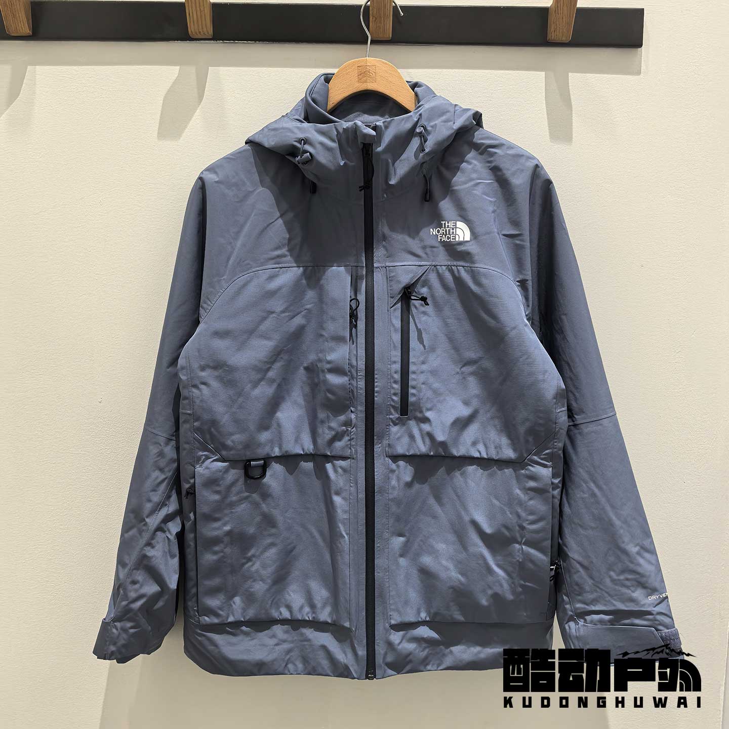 TheNorthFace北面秋冬户外防风防水保暖硬壳三合一冲锋衣男89ZS