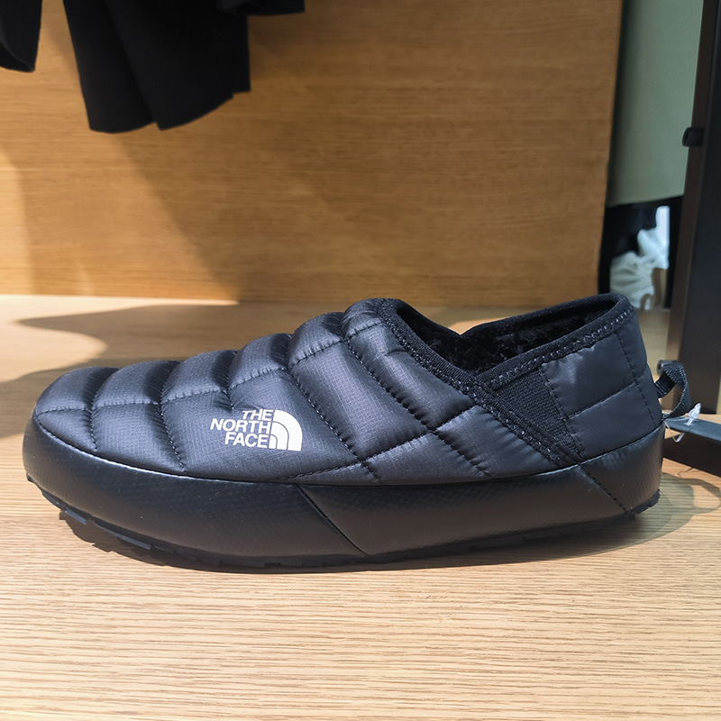 25秋冬新款TheNorthFace北面户外保暖抓地营地一脚蹬棉鞋女3V1H