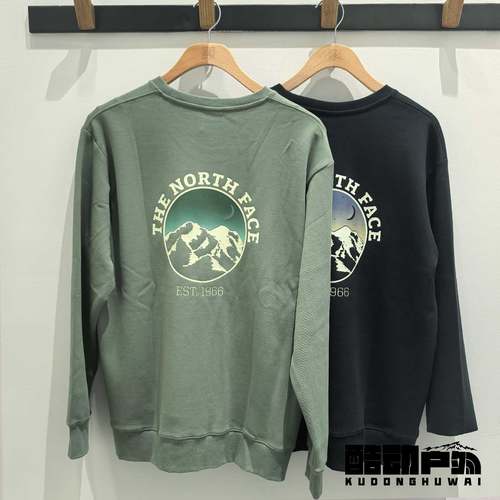 北面户外时尚旅行休闲舒适针织衫