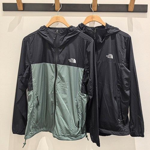 26夏季TheNorthFace北面户外轻薄透气凉感防风防晒衣男87VY