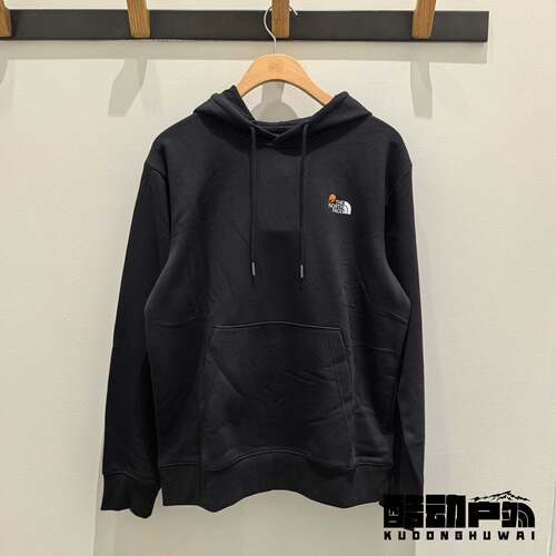 2025秋冬TheNorthFace北面户外运动休闲印花连帽卫衣套头衫男8F0B
