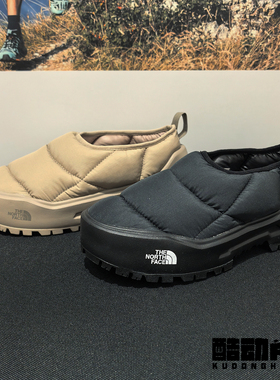 2025秋冬TheNorthFace北面户外保暖防泼水一脚蹬营地鞋棉鞋女8DBU
