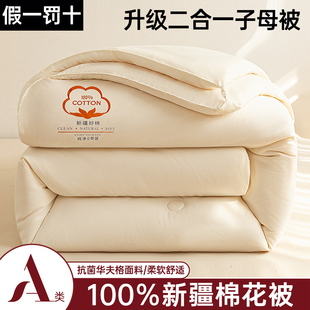 新疆棉花被子纯棉花春秋被夏季 空调被单人宿舍棉絮棉薄被芯子母被