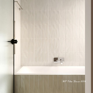 日式格子小白砖哑光墙面砖极简卫生间小白砖300600厨房阳光房瓷砖
