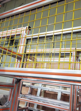 4040N2 两面封槽铝合金型材围栏 工业铝型材设备框架围栏