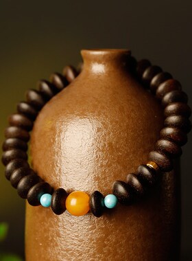 越南沉香手串8mm左右原创DIY芽庄