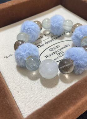 【沁园春雪】天然冰耀拉丝绿萤石