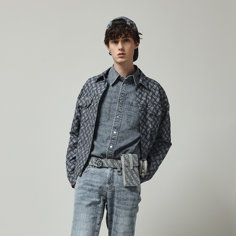 RARE威雅意大利男装翻领夹克外套