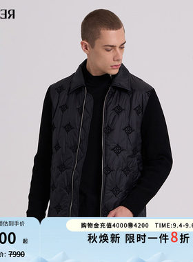 RARE威雅男装雪尼尔袖男棉服