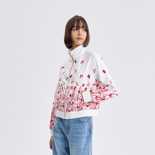2026春夏新款 RARE威雅女装 情侣款 印花工艺飞行夹克 生肖马系列