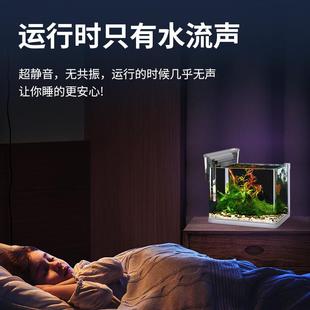 鱼缸过滤器瀑布壁挂净水循环养鱼抽水泵增氧滴流强制家用过滤