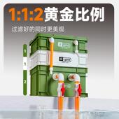 yee鱼缸周转箱过滤器静音除油滴流盒水循环外置过滤桶鱼池过滤箱