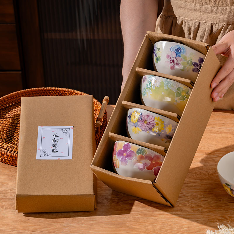 日式陶瓷家用手绘饭碗