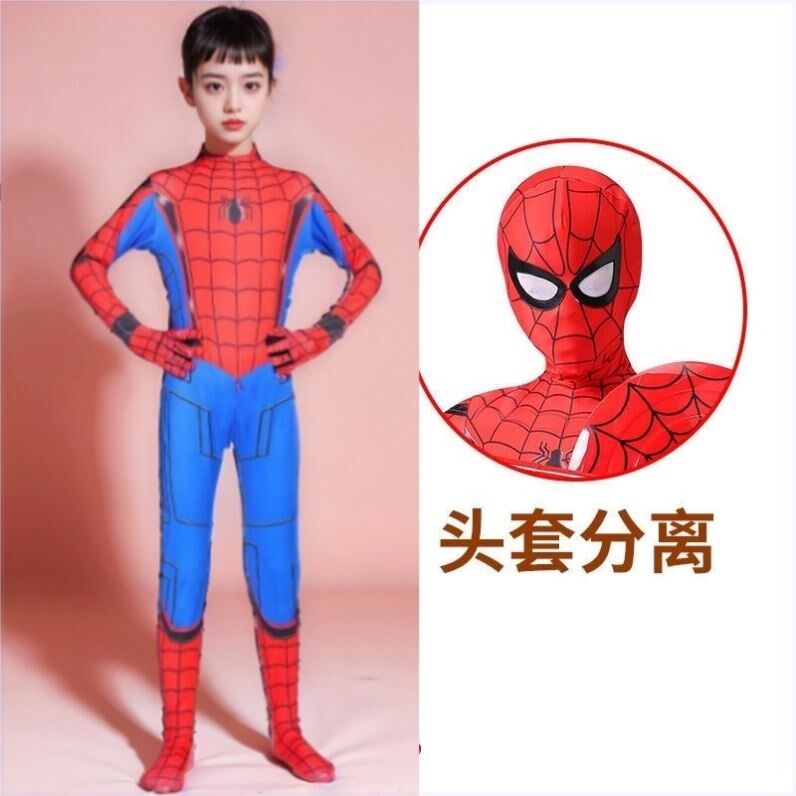 儿童连体衣蜘蛛侠动漫