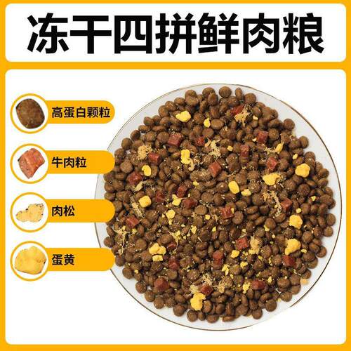 泰迪贵宾狗粮10斤20斤40斤冻干大袋幼犬成犬通用型小型犬 泰迪专
