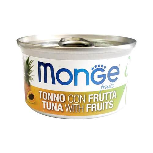 梦吉意大利Monge梦吉成幼猫罐头水果海鲜白肉汤罐零食80g 金枪鱼+
