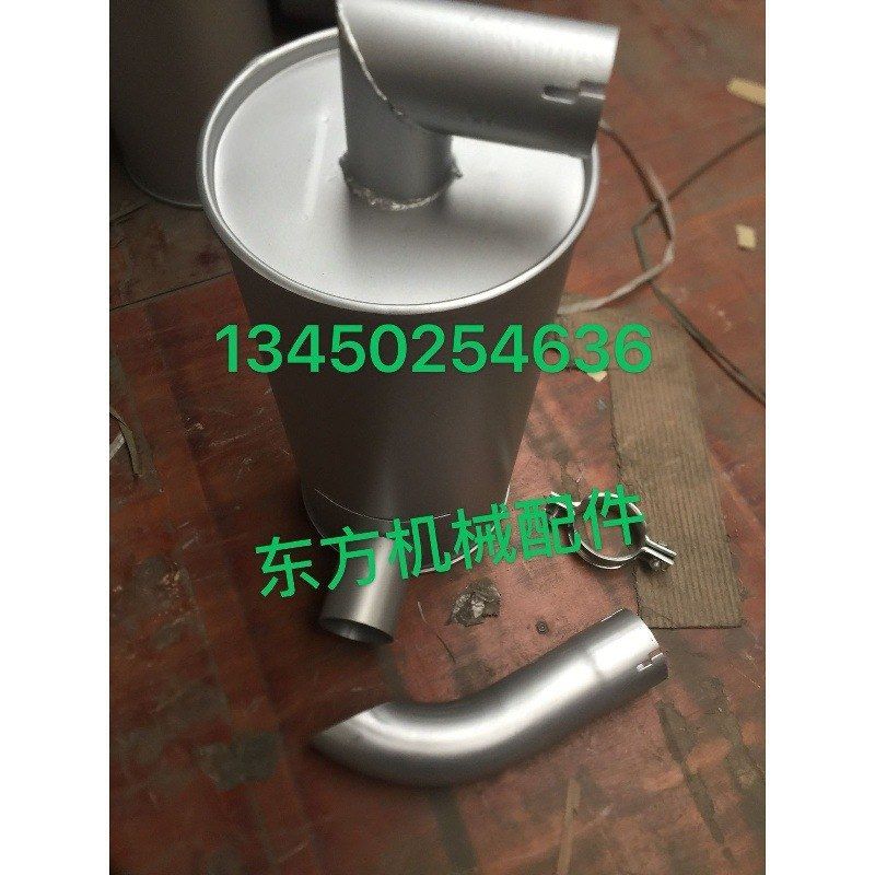 挖机配件住友SH100/120A1/A2/A3消声器排气管消音器增压器接管