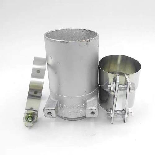 挖掘机小松PC200/220/240-6-7-8消声器排气管连接管夹子配件优质